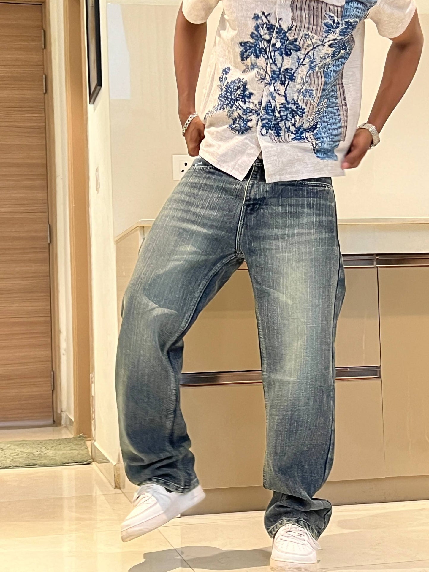 Ash fade Jeans