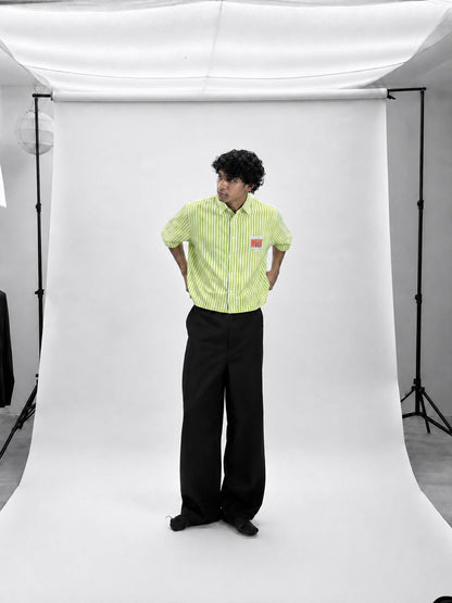 Lime Boxy Fit Shirt