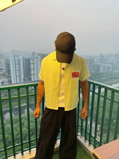 Lime Boxy Fit Shirt
