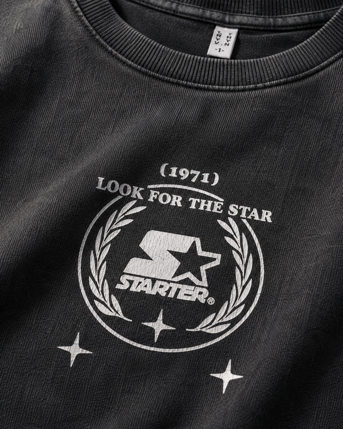 Vintage Crest Oversized Tee