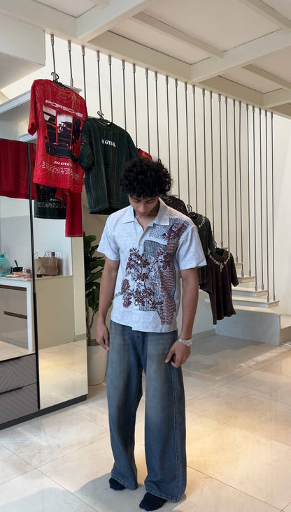 Wine Boxy T-shirt