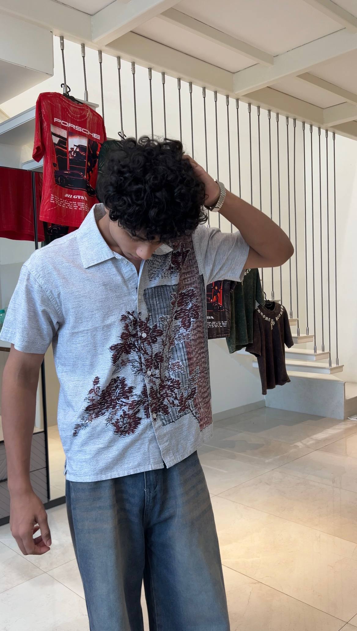 Wine Boxy T-shirt