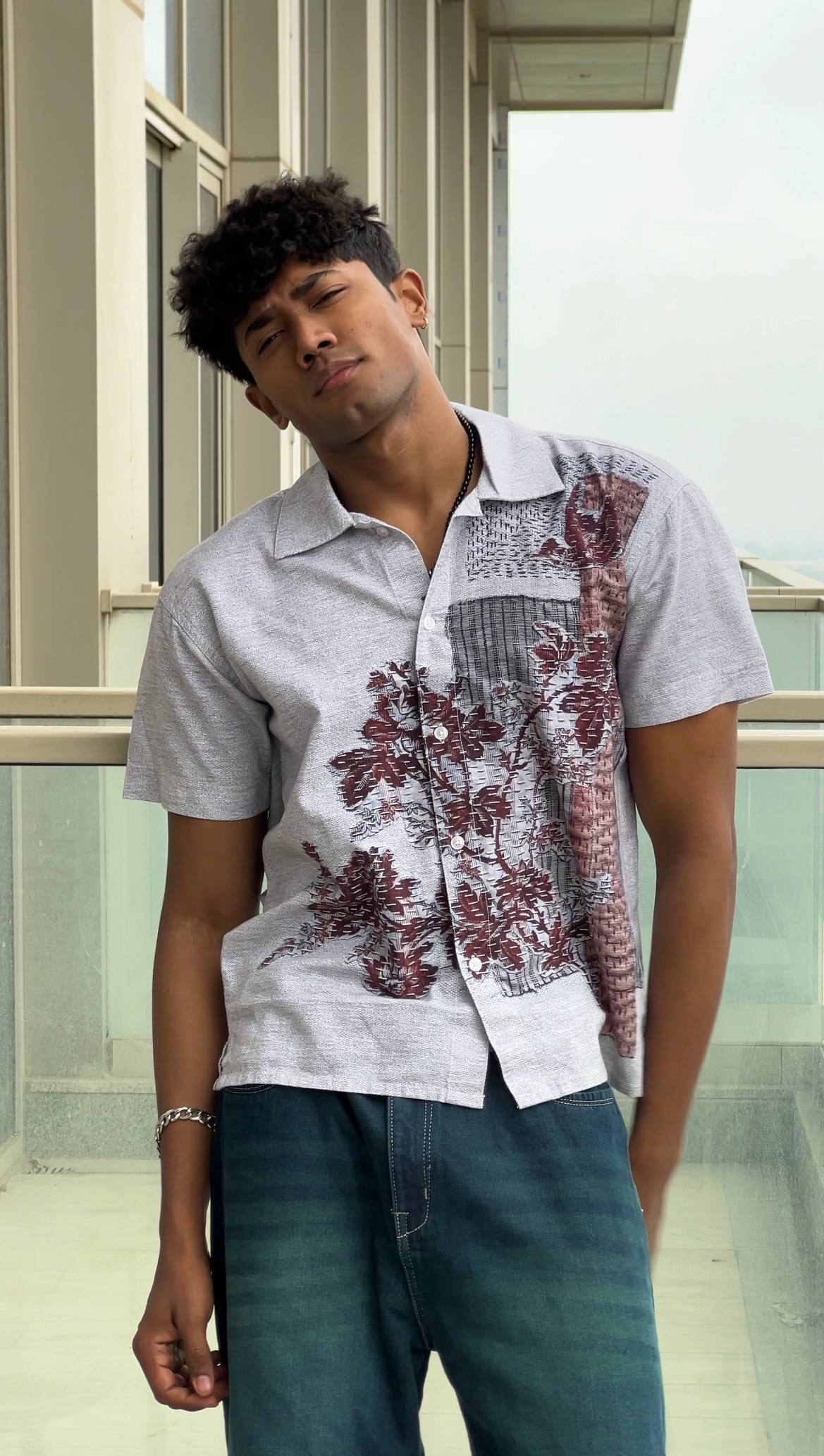 Wine Boxy T-shirt