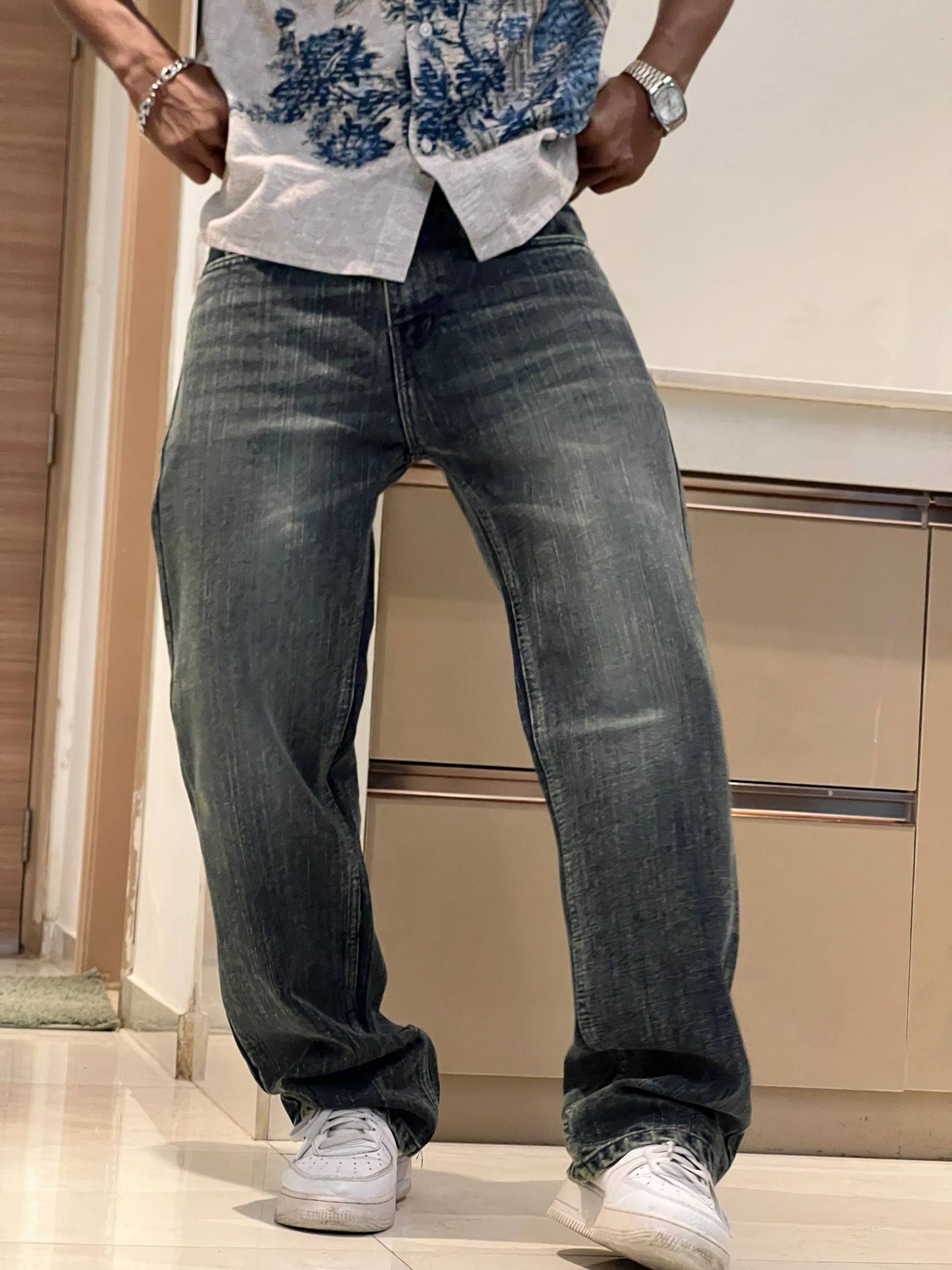 Ash fade Jeans